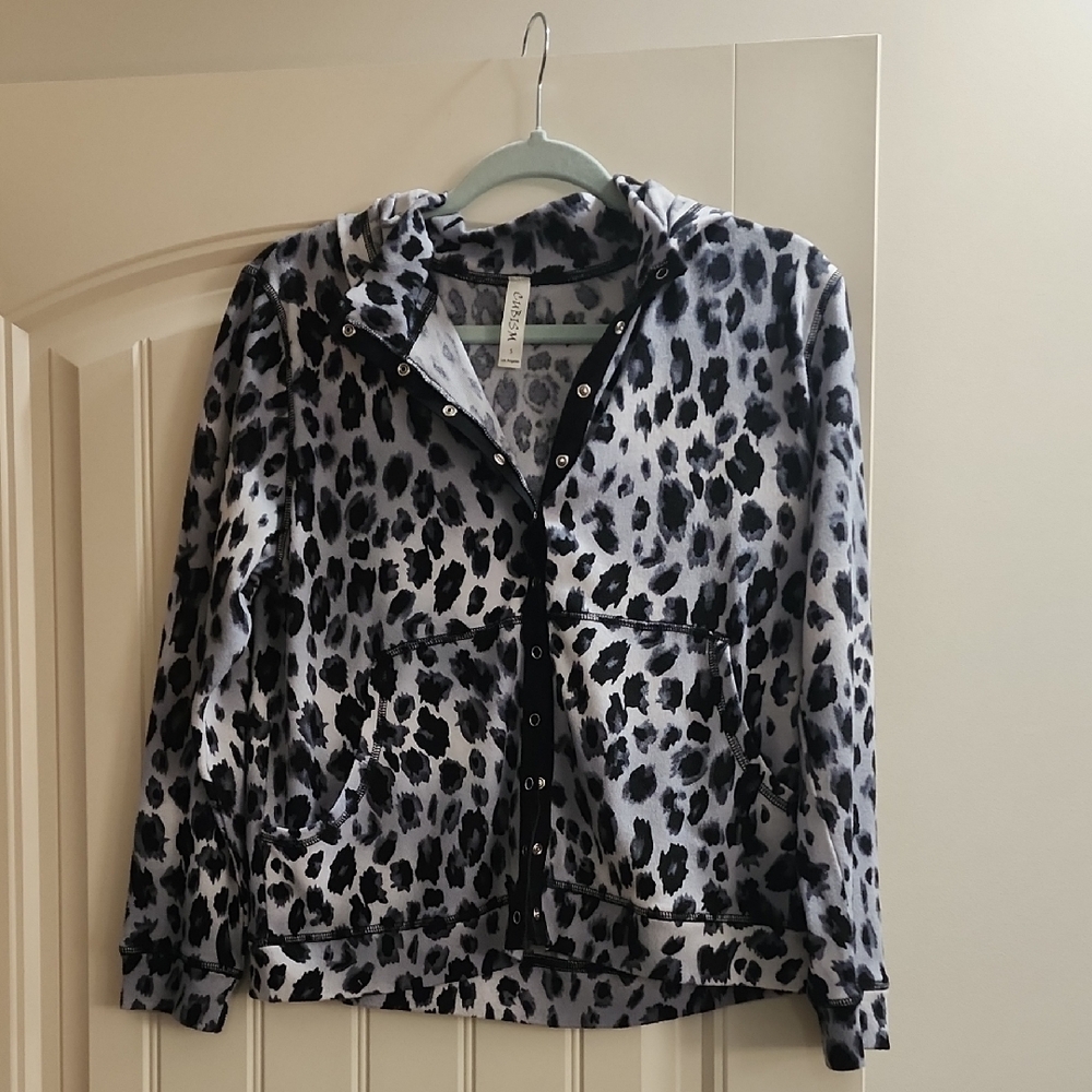 Cubism Leopard Print Women's Jacket